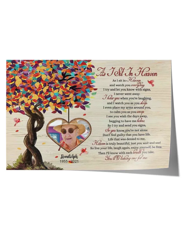 Satin Landscape Poster