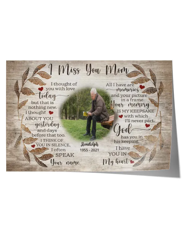 Satin Landscape Poster
