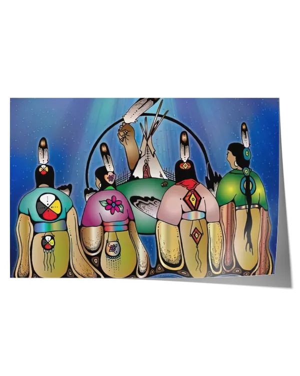 Satin Landscape Poster