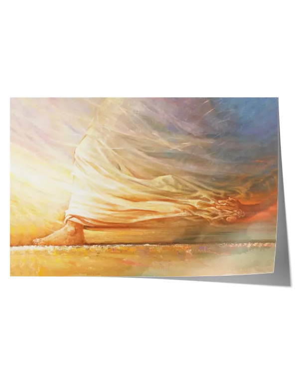 TOUCH OF FAITH, JESUS CANVAS, GOD CANVAS, CHRISTIAN WALL ART, HOME DECOR