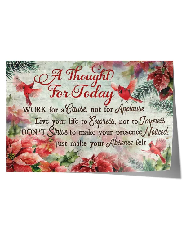Satin Landscape Poster