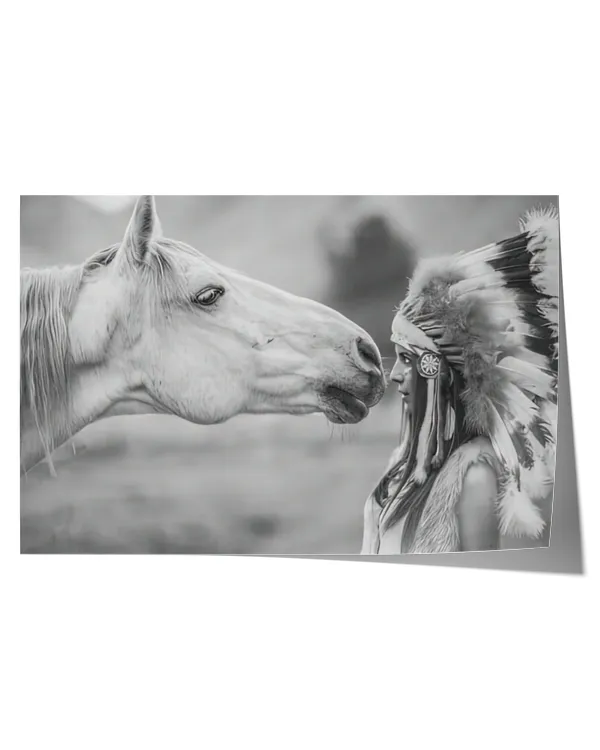 Satin Landscape Poster
