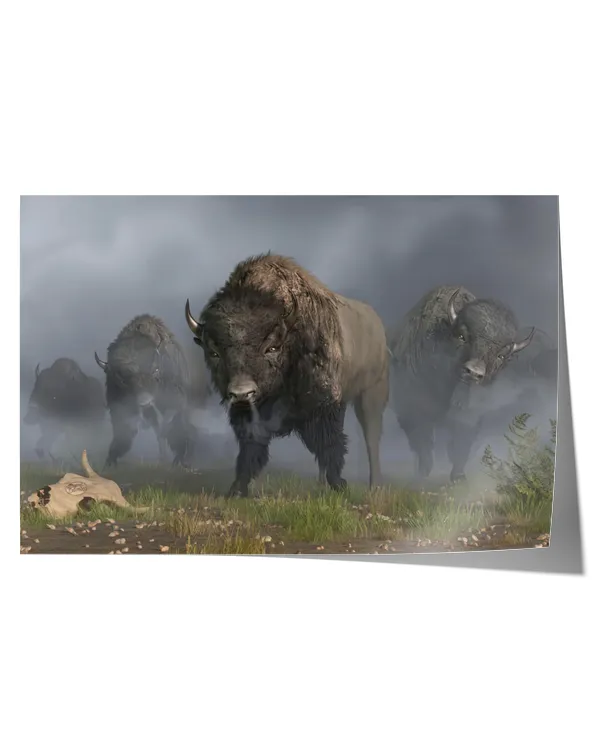 Satin Landscape Poster