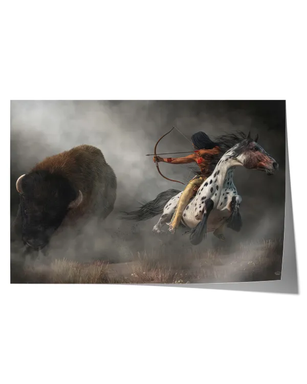 Satin Landscape Poster