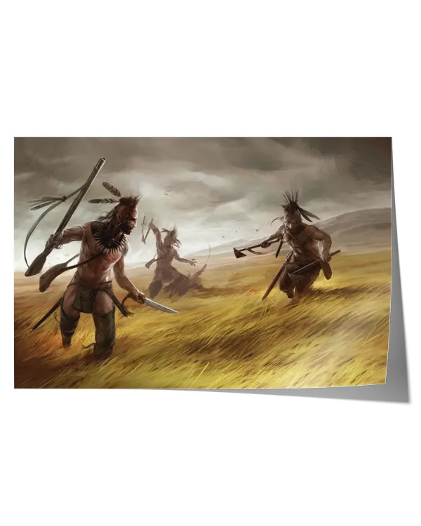 Satin Landscape Poster