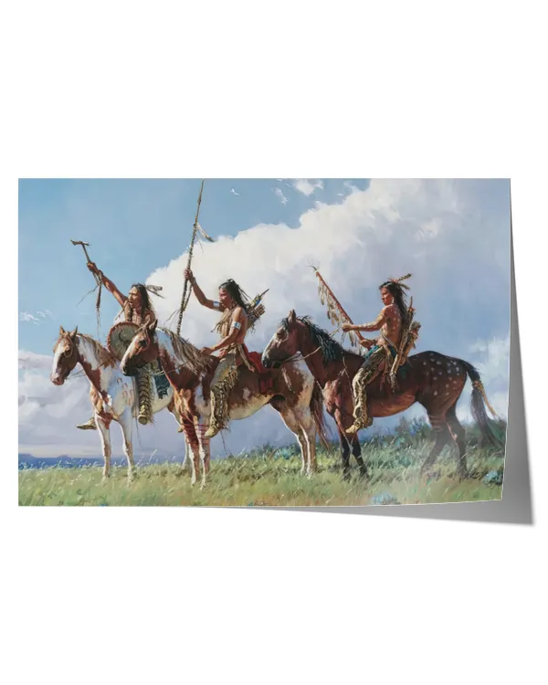 Satin Landscape Poster