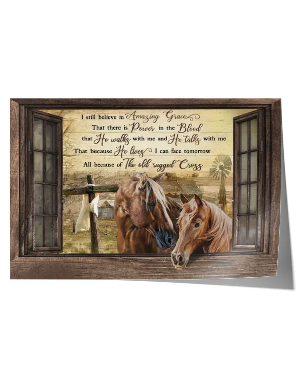 HORSE CANVAS, HORSE WALL ART, HORSE POSTER