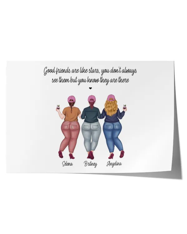 Satin Landscape Poster