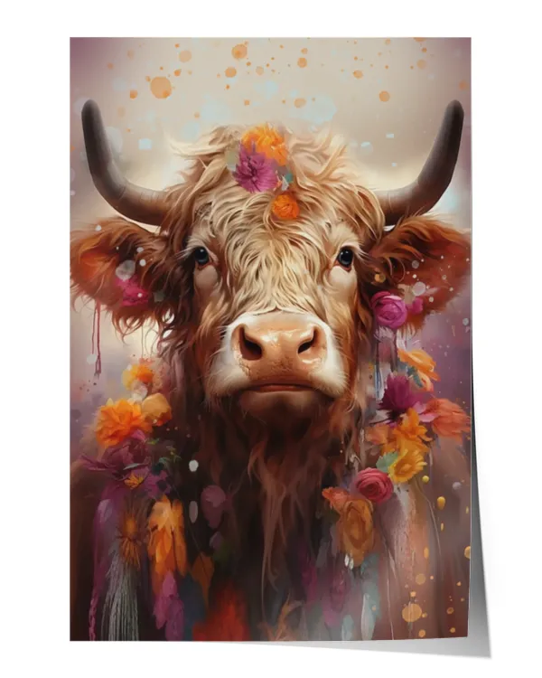 Satin Portrait Poster