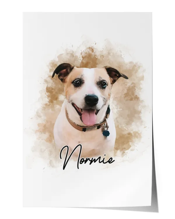 Satin Portrait Poster