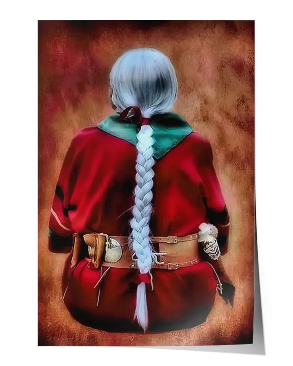 Satin Portrait Poster