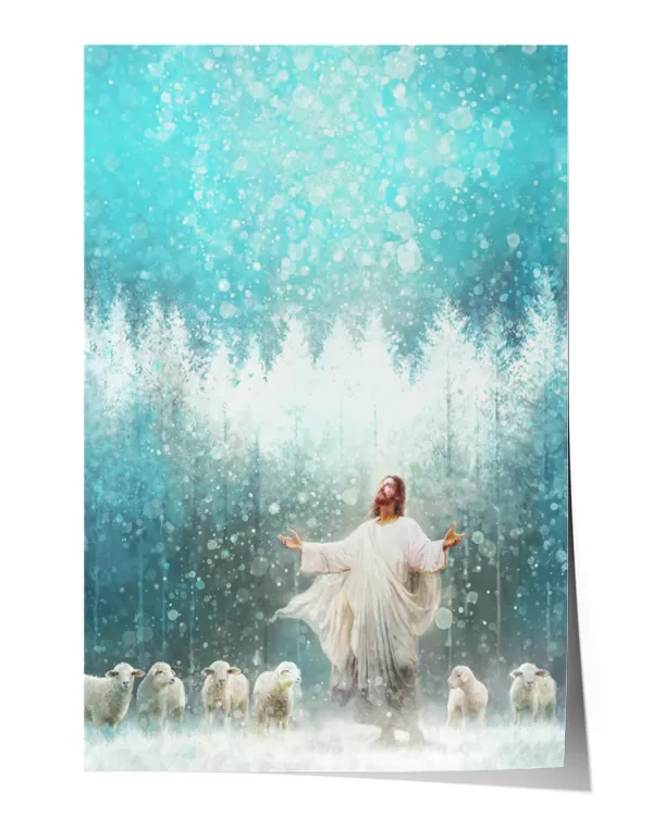 Satin Portrait Poster