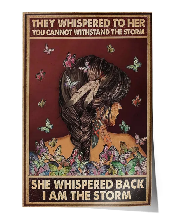 Satin Portrait Poster