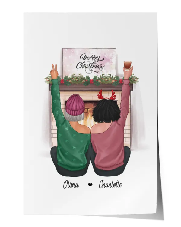 Satin Portrait Poster