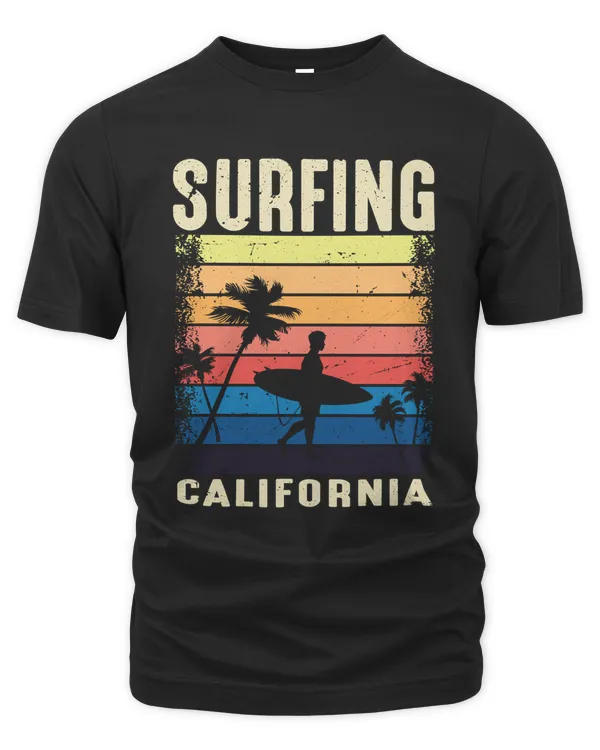 "Catching Waves in California: Ride the Surf Culture with Our Awesome Merchandise!"