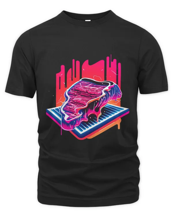 Steaks Synthwave 80s Retrowave Aesthetic