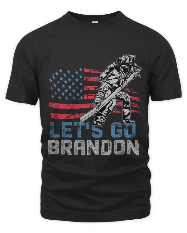 Lets Go Brandon Firefighter