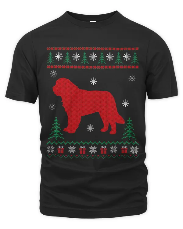 Xmas Matching Bernard Dog Lover Ugly Christmas Sweater
