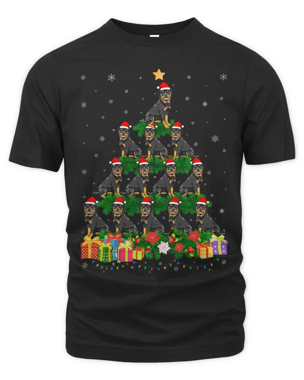 Xmas Outfit for Rottweiler Dog Lovers Ugly Christmas Sweater