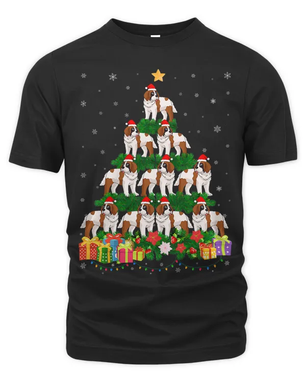 Xmas Outfit for Saint Bernard Lovers Ugly Christmas Sweater