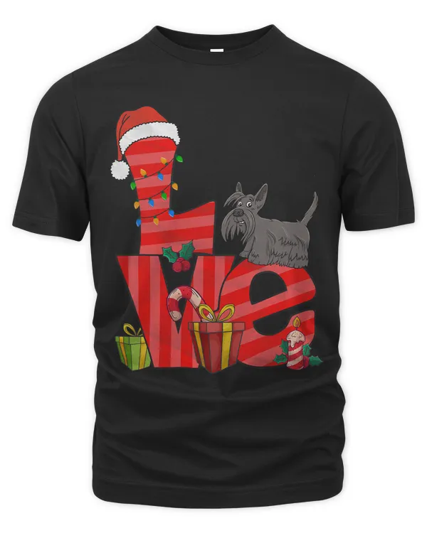Xmas Outfits for Scottish Terrier Dog Lover Ugly Xmas Funny