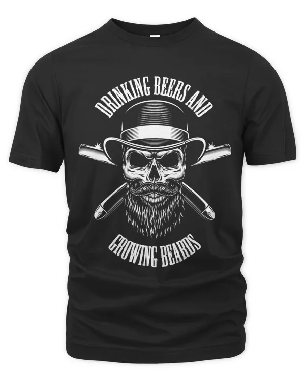 Drinking Beers And Growing Beards Funny Beard 1