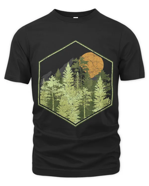 Full Moon Forest Nature Lover Outdoor Moonlight Nature