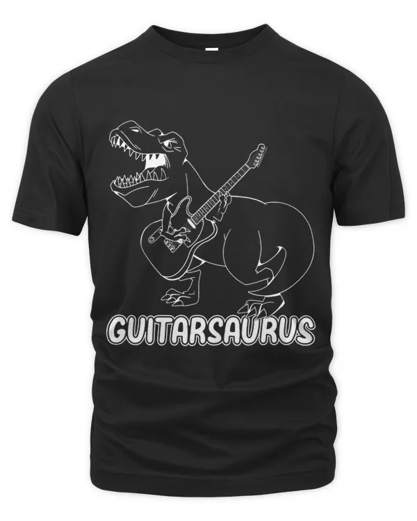 Guitarsaurus Electric Guitarist Guitar Player