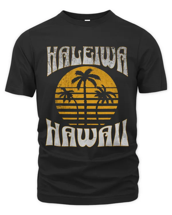 Haleiwa Hawaii Beach Summer Vacation Vintage
