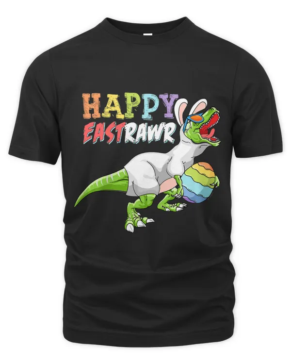 Happy Eastrawr T Rex Dinosaur Easter Bunny Egg Costume Kids 2