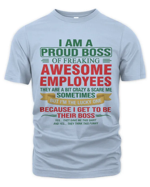 Proud boss Xmas - The Organic Unisex T-shirt The Organic Unisex T-shirt