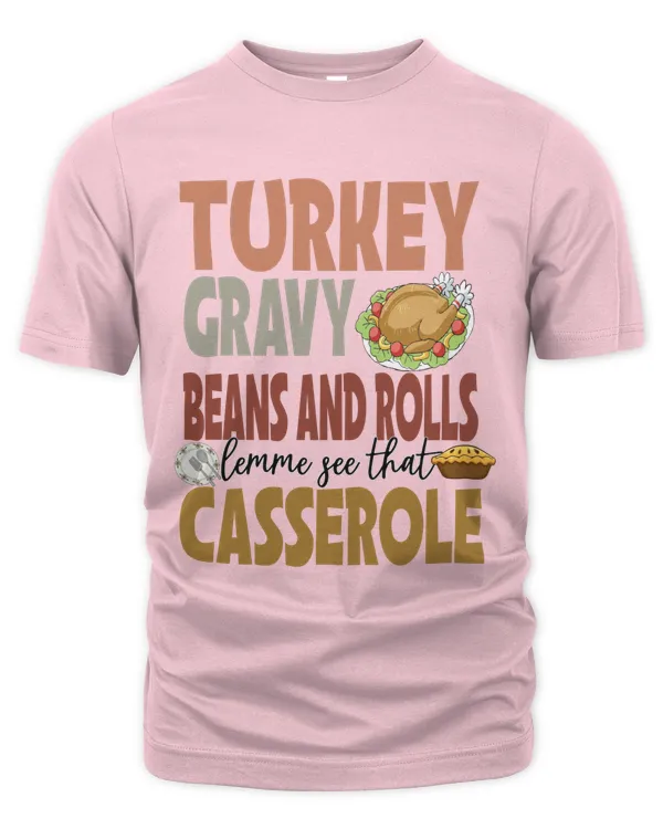 Turkey Gravy Beans And Rolls