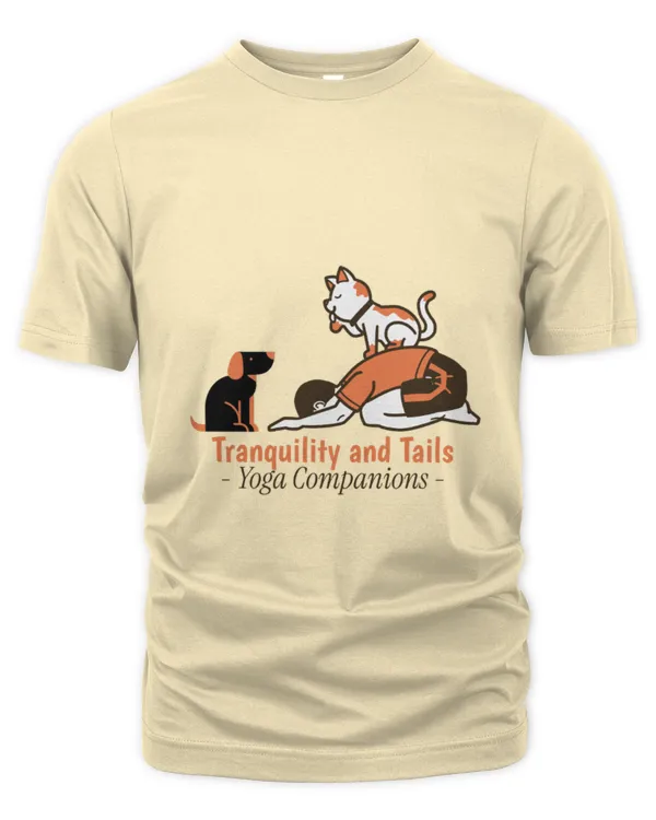 Tranquility and Tails: Yoga Companions
