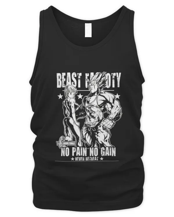 Summer outfit, Tanktop No Pain no gain, Gym outfit, sports outfit for men