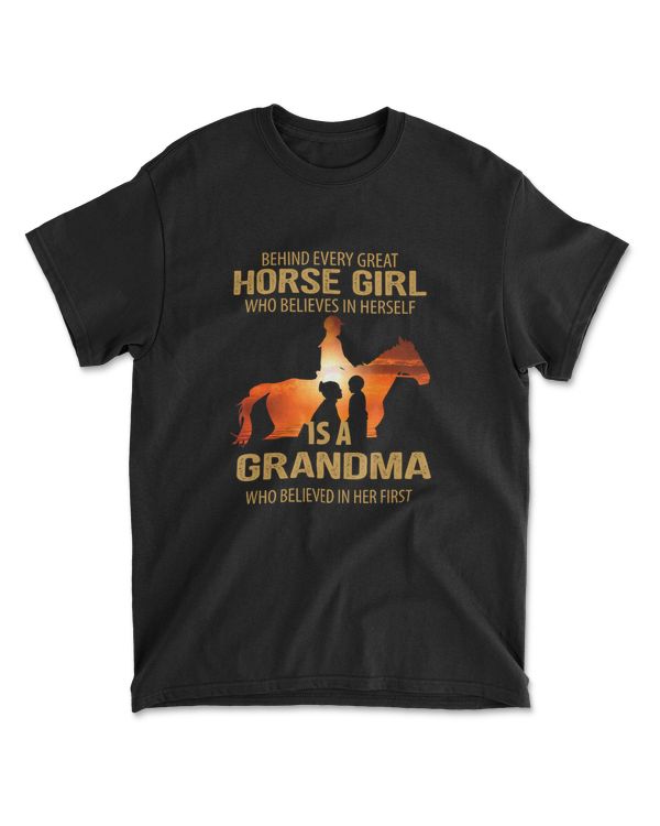 behind every horse girl who belives in