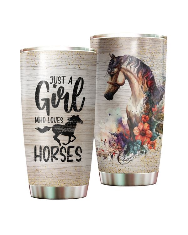 Just a Girl Who Loves Horses Flower