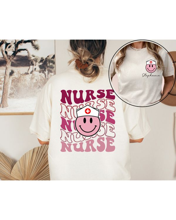 Custom Nurse Shirt, Personalized Nurse Shirt, New Nurse Gift, Nursing School Shirt, Student Grad Shirt, Custom Nurse T-shirt