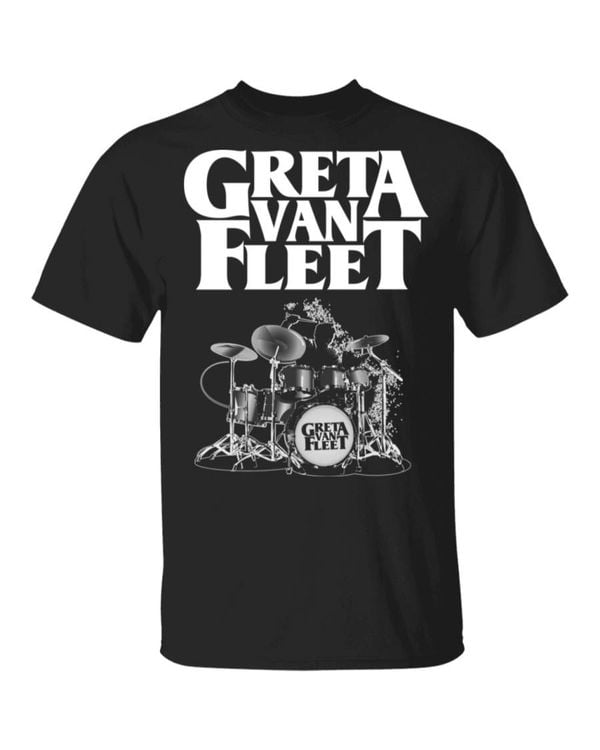 Greta Van Fleet Drum T-Shirt