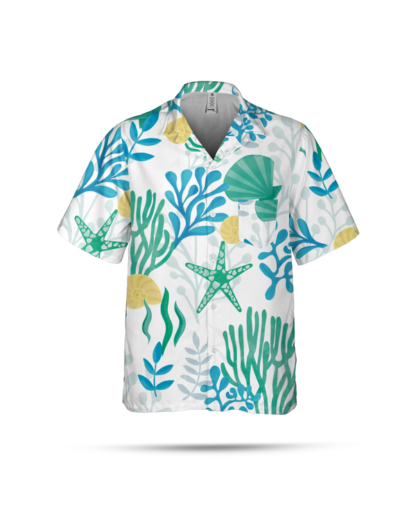 AOP Hawaiian Shirt with Pocket 2