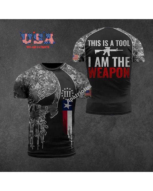 AMERICAN PATRIOTS 3D T-SHIRT - PT31