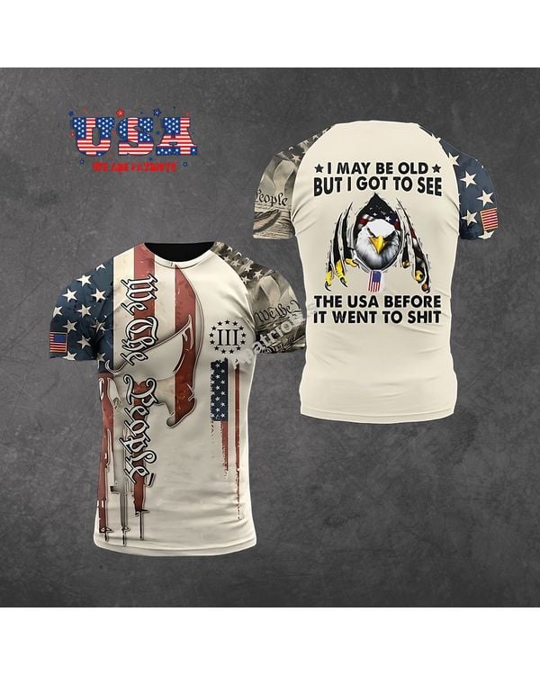 AMERICAN PATRIOTS 3D T-SHIRT - PT46