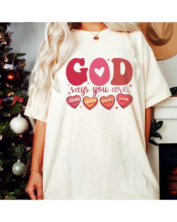 God says you are shirt
