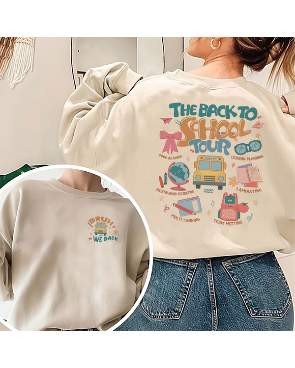 The back to school tour shirt