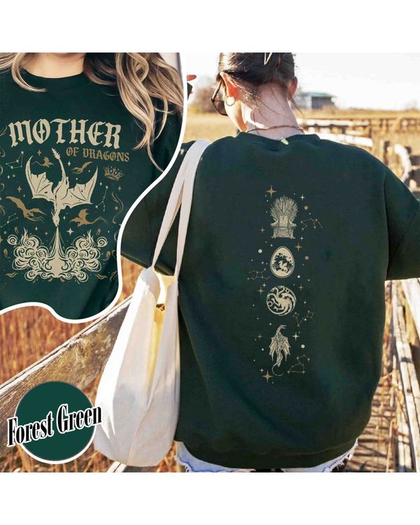 Mother Of Dragons Sweatshirt, Mother Of Dragons Shirt, Mother Of The Dragons T Shirt, GoT Gift, Dragon Shirt,Dragon Lover Shirt,Gift For Her