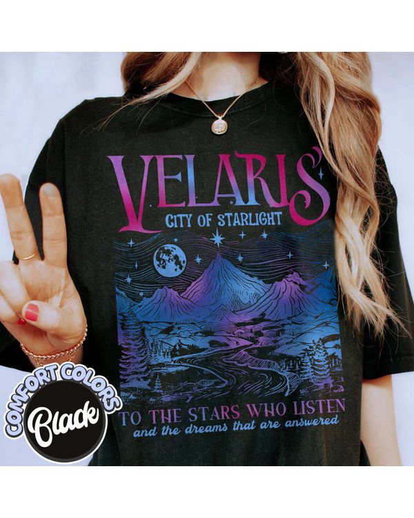 Velaris City Of Starlight Acotar Shirt,The Night Court Shirt, Bookish Gift, Court Of Thorns And Roses, City Of Starlight Shirt