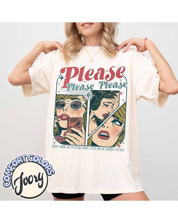 Please Please Please Shirt, Don�t Embarrass Me Shirt, Concert Shirt, Soft Girl Aesthetic, Music Lover Gift, Festival Outfit