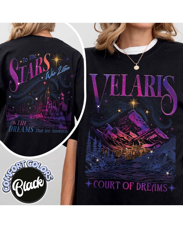 Velaris City of Starlight Acotar Shirt, The Night Court Shirt, Court Of Dreams, Rhysand, Cassian, Sarah J Maas, Booklover Tee