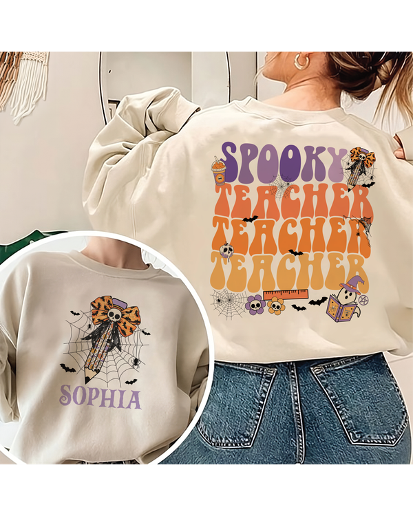 Spooky teacher shirt