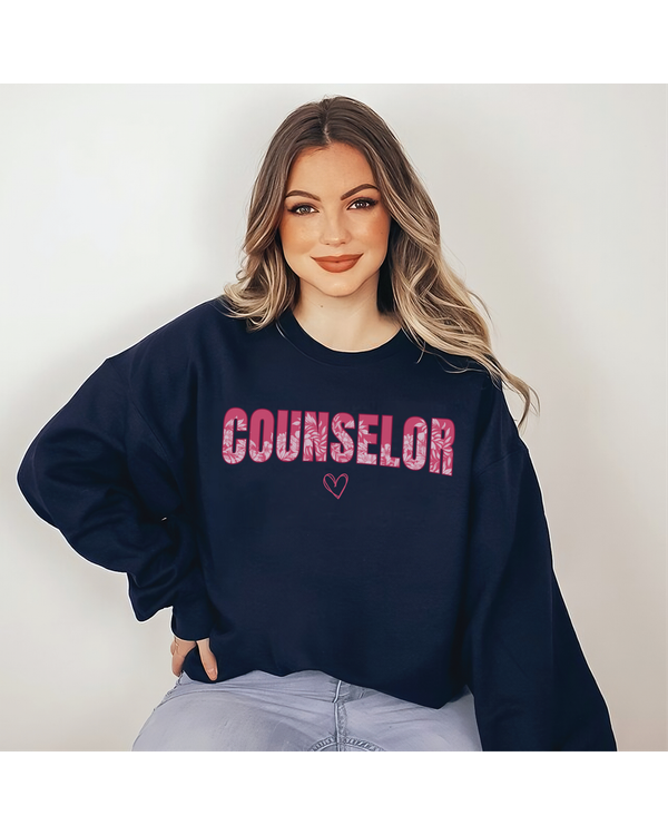 School Counselor Sweatshirt, School Counselor Gift, School Therapist Sweatshirt, Back To School Tee, Cute Teacher Gift, Teacher Appreciation