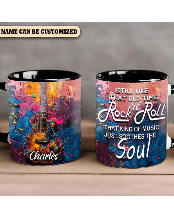 Guitar Personalized Still Like That Old Time Accent Mug